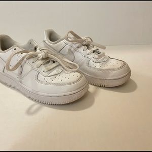 Youth Size 1 || White Air Force One